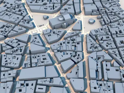 Opera Garnier Paris France 3D model