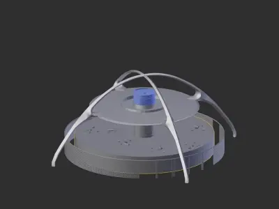 Lax Airport main Buildings 3D model