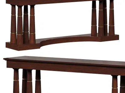 COLUMN SIDEBOARD by bakerfurniture 3D model