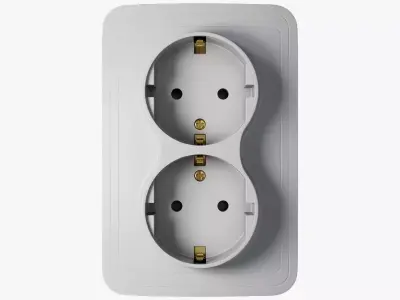 Realistic OutletType 2 3D model