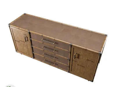 Tropical - SANDY POINT BUFFET 3D model