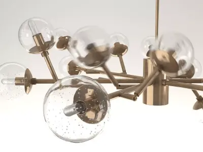 Dallas Chandelier 3D model