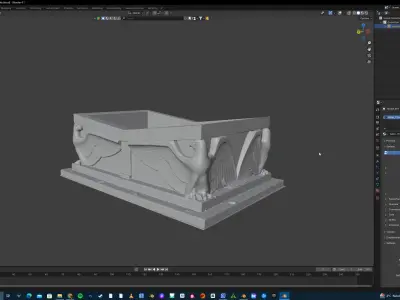Germania - Reich Adler box 3D model