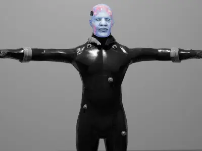 Electro  Low-poly 3D model