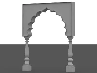 Indian Arch 3D model