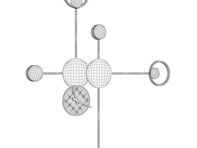 DAGVOR SCONCE Low-poly 3D model