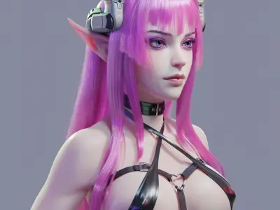Lilith - Mecha Succubus Human Form Project Files 3D model
