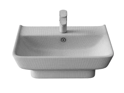 Sink Jacob Delafon Struktura Ege112 55 Cm 3D model