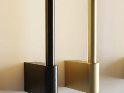 Desing Lamps Scan wall light Low-poly 3D model