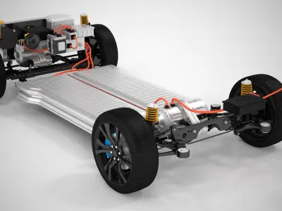  Generic Electric AWD Vehicle Suspension 