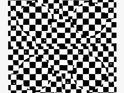 Decorative wall phiolet panel 3D model