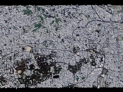 Chattogram - Bangladesh 3D model