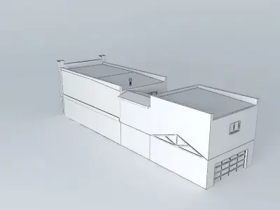Row House 2 Free 3D model