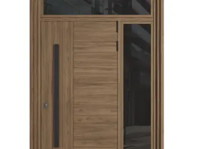 Entrance door set259 3D model