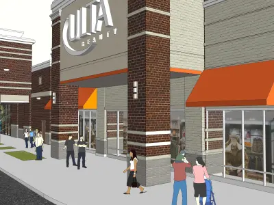 Retail Plaza  3D model