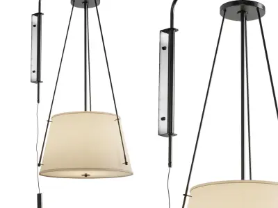 GWENWOOD WALL Low-poly 3D model