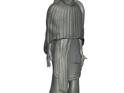 Creature Alien Figure - Star Wars Inspired 3D print model