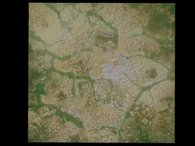 Daloa - Cote d Ivoire 3D model