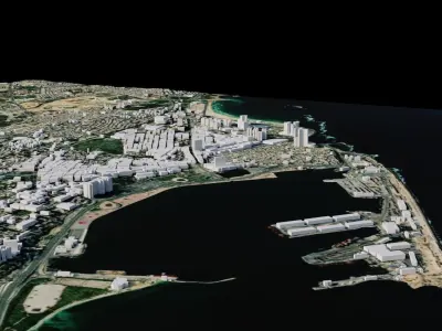 Tripoli - Libya 3D model