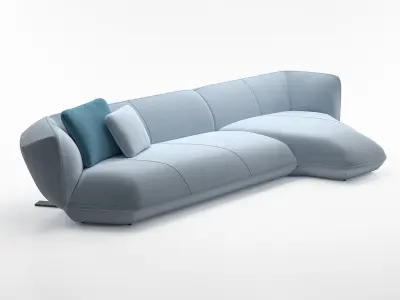 Floe Insel 21 32 Corner Sofa 3D model