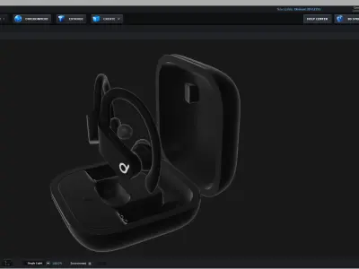 E3D - PowerBeats Pro 3D model