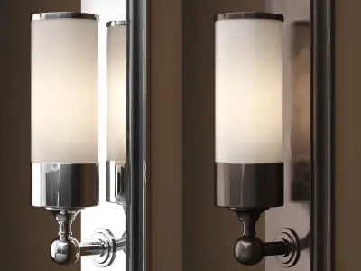 RH KELLER SCONCE 3D model
