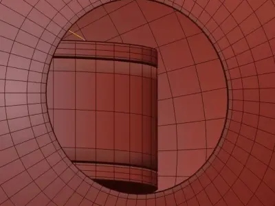 LED design BUBBLE floor lamp 14 3D model