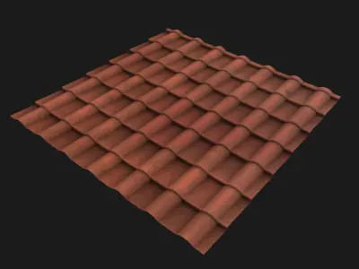 15 Stylized and Seamless Roof Tiles PBR Textures and Materials Texture