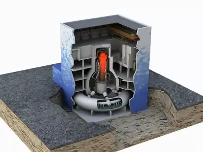 Fukushima Nuclear reactor 3D model