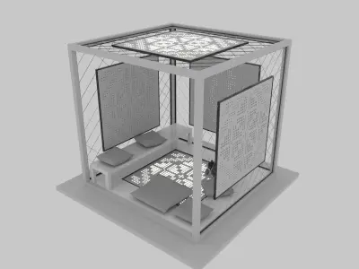 Ambience - Embroidery 3D model