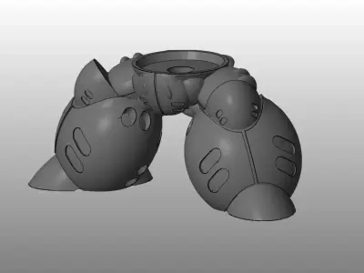 CHIBI-TECH SD - CERBERUS CHASSIS 3D print model