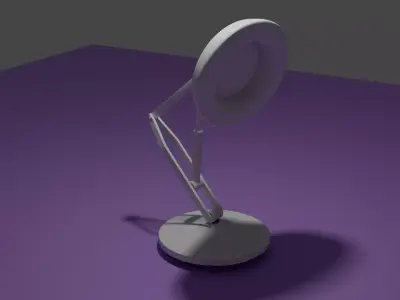 Table Lamp 3D model 142