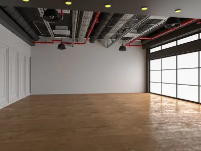 Loft Office 11 3D model