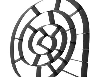 Ron Arad This Mortal Coil bookshelf 3D model