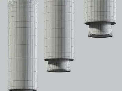 Claque Ceiling Ceiling Spotlight 3D model