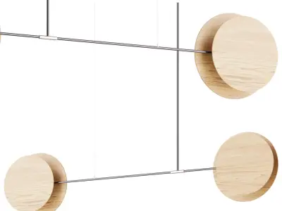 Pendant lamp N-MINIMAL 3D model