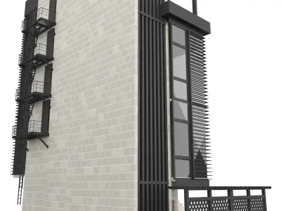 Modern Build 3D model