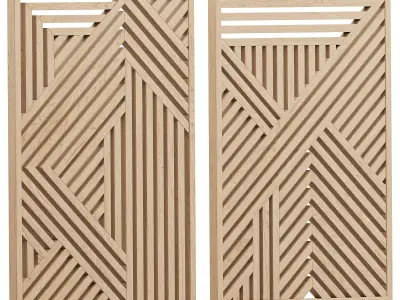 Decor Wall Art 2 3D model