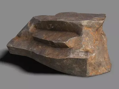 Mountain Rock 07 Low-poly 3D model purchase