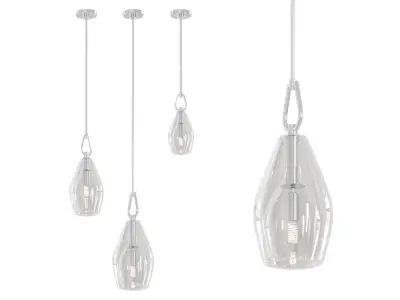 RH Botanist Flute Pendant 3D model