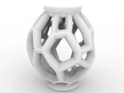 Voronoi Lantern 3D Print Model 3D print model