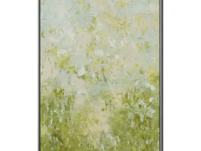 Abstract Painting Frame set 3D model 791