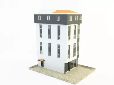  building house 3ds model 3D model