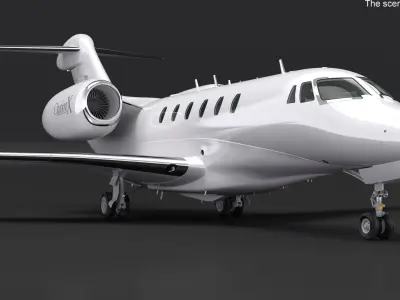  Private Jet Cessna Citation X with Luxury Interior 
