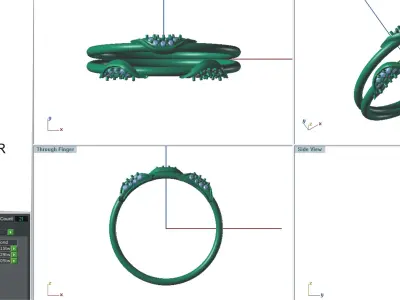 Ring - 96 3D print model