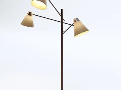 Floor Lamp in Style of Mulberry Design 3D model