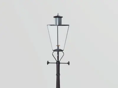 Streel Light Low-poly 3D model