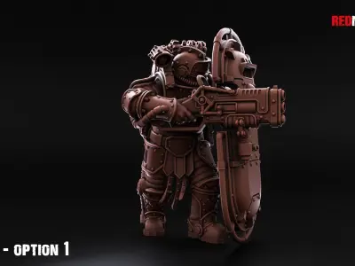 Solar Guard - Kill Squad - Imperial Force 3D print model