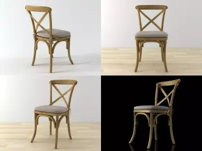 Madeleine chair 3D model