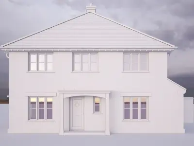British House Bosc 3D 3D model